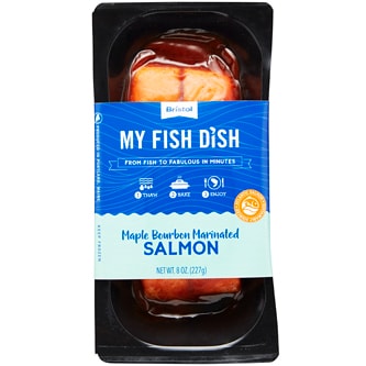 My Fish Dish Maple Bourbon Salmon, Frozen