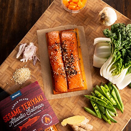 Bristol Cedar Plank Salmon, Teriyaki | FreshDirect