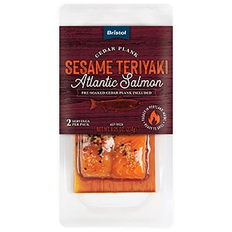 Bristol Cedar Plank Salmon, Sesame Teriyaki, Frozen