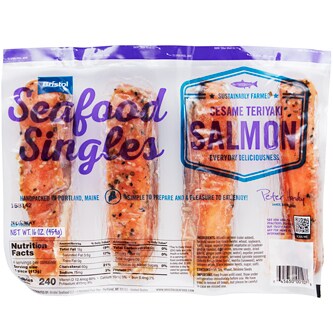 Bristol Seafood Singles Salmon, Sesame Teriyaki, Frozen