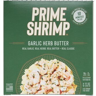 Prime Shrimp Garlic Herb Butter, Frozen
