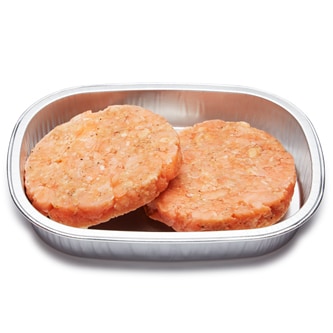 Salmon Burgers, Previously Frozen