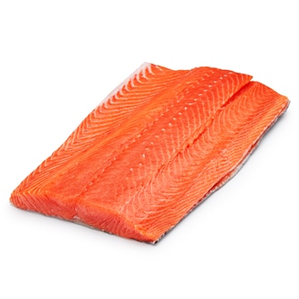 Wild King Salmon Half Side Fillet