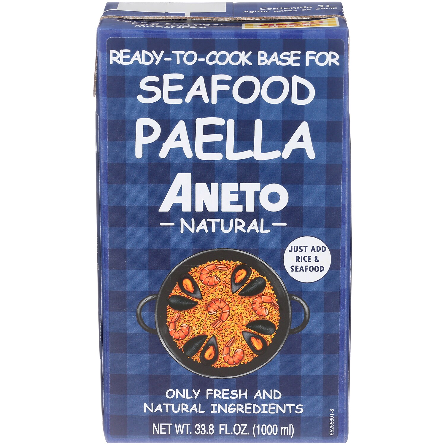 Aneto Natural Ready-to-Cook Base for Seafood Paella