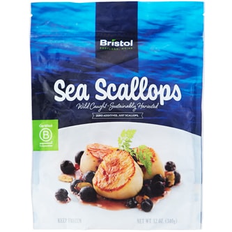 Bristol Seafood Sea Scallop, Frozen