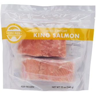 City Pier King Salmon, Frozen