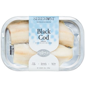 Seremoni  Black Cod Fillet, Frozen