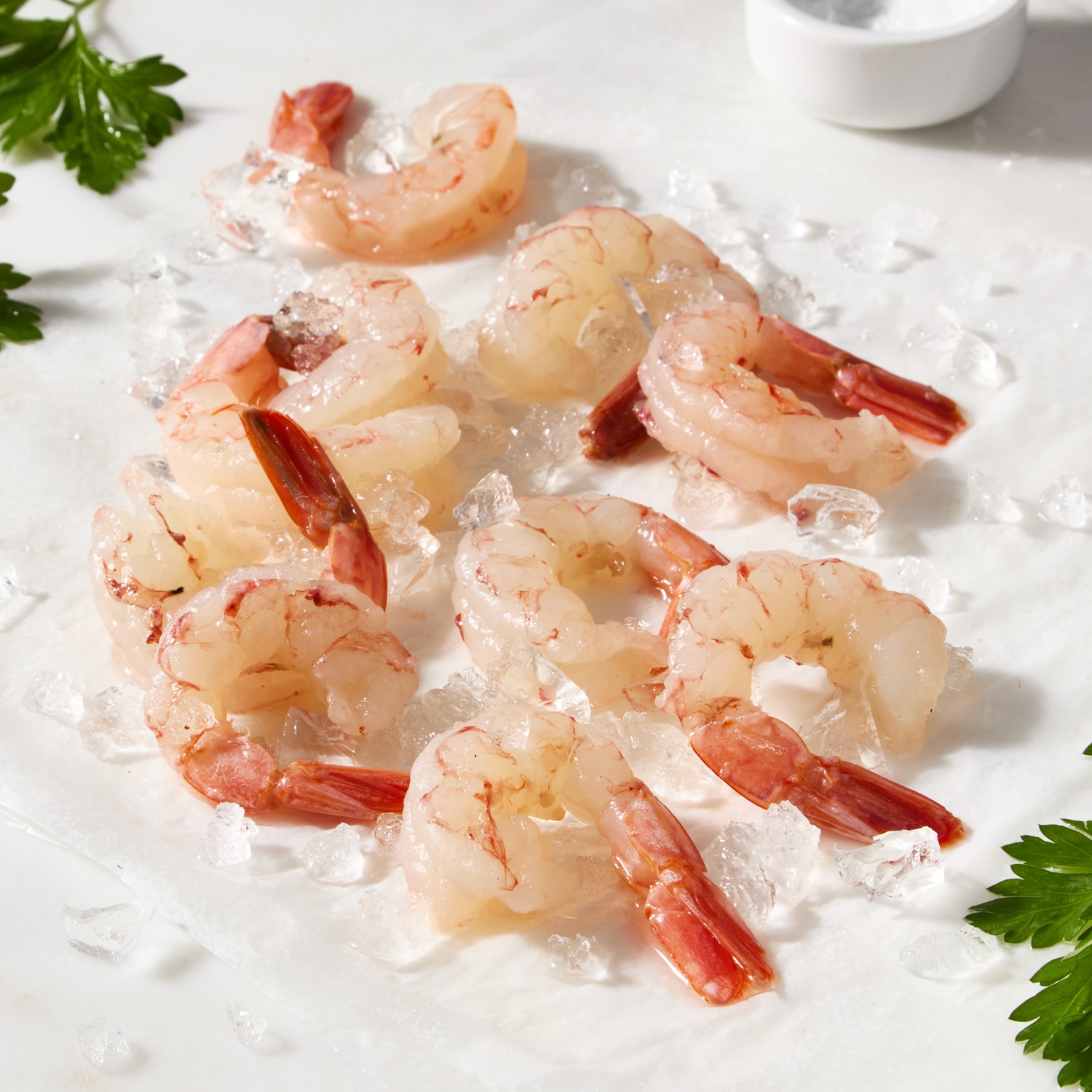 Wild Patagonian Red Shrimp, Cleaned, 16-20/lb