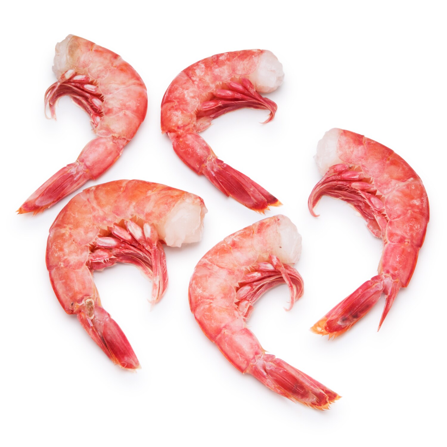 Wild Montauk Red Royal Shrimp 8-10/lb Head-Off
