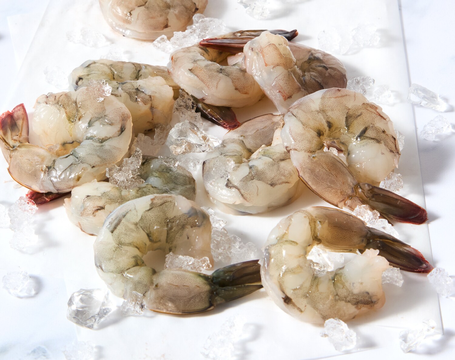 Blue Foot Fresh White Shrimp, Cleaned, 26-30/lb, image 2 of 2 slides