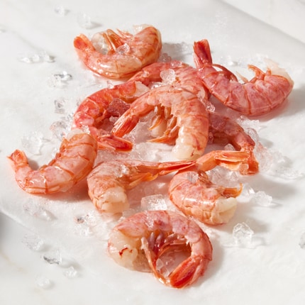 Wild Patagonian Red Shrimp, EZ Peel, 16-20/lb, Previously Frozen, image 2 of 2 slides