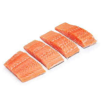 Valhalla EU Organic Salmon Fillet Value Pack, Farm-Raised (Serves 4)
