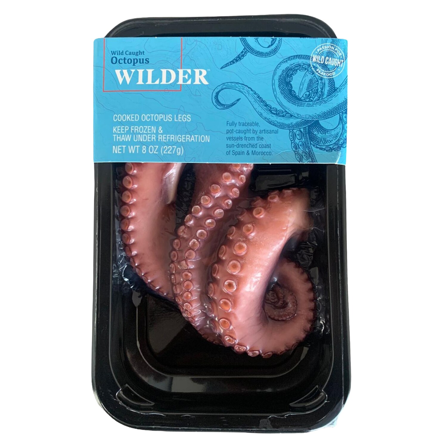 Cooked Octopus Legs, Frozen