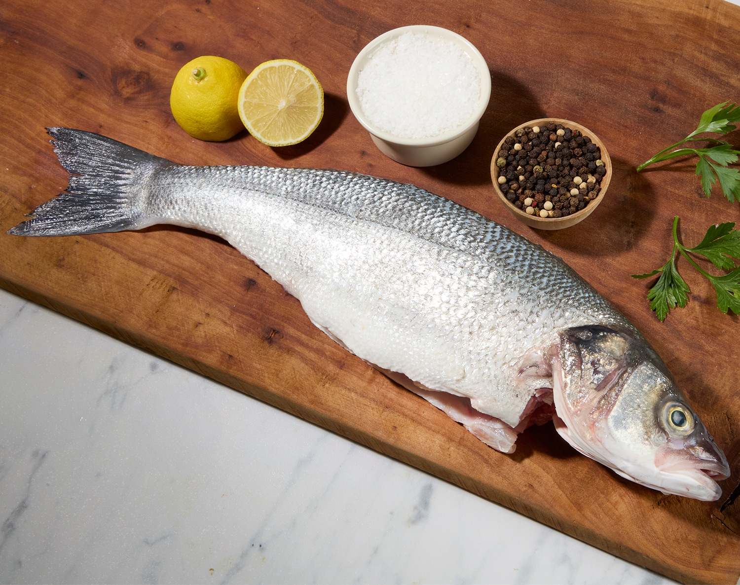 Jumbo Branzino (Serves 2-3, approx. 3.5 lbs), image 2 of 2 slides