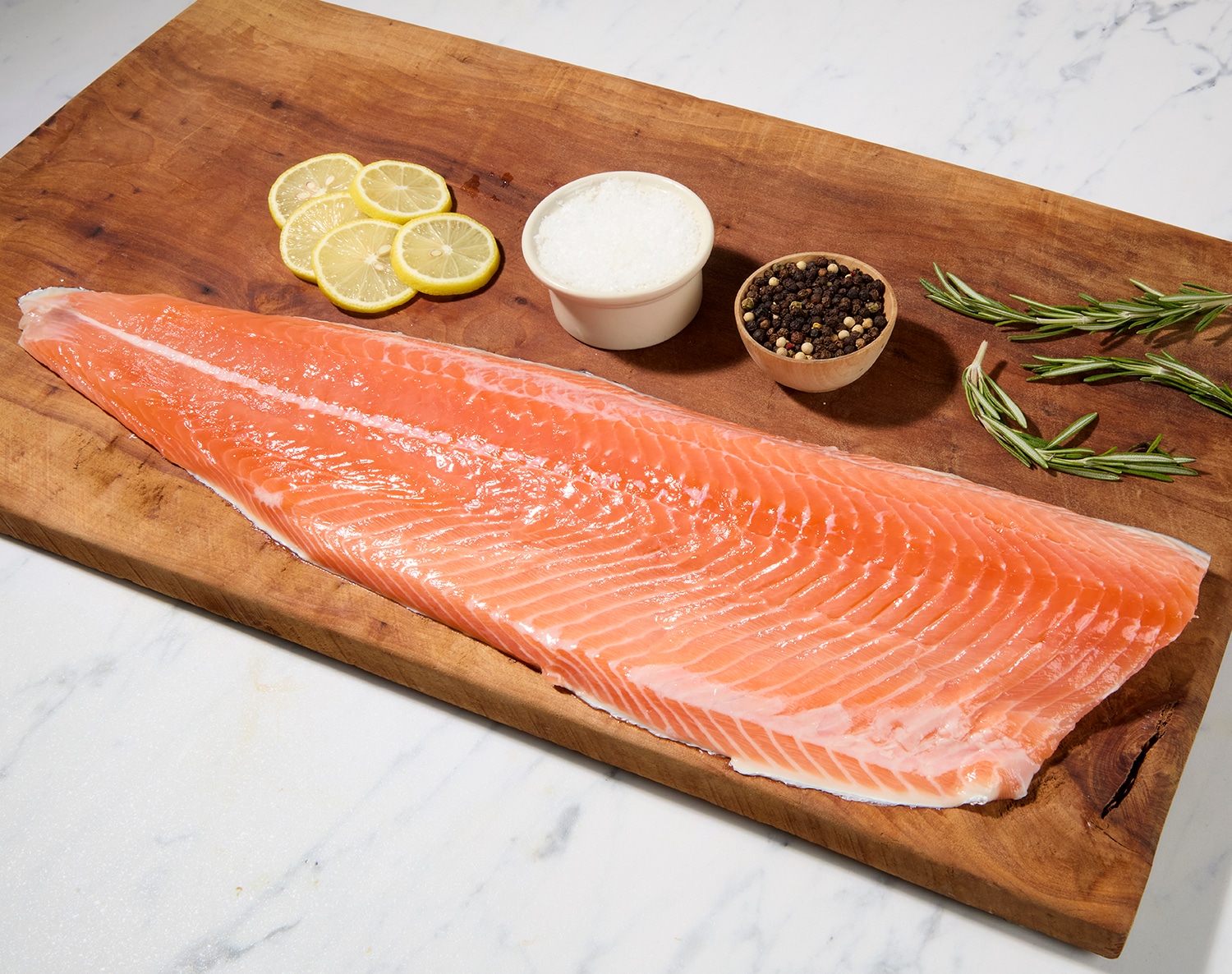 Icelandic LavaPure Salmon, Whole Side (Approx. 3.5lb), image 2 of 2 slides