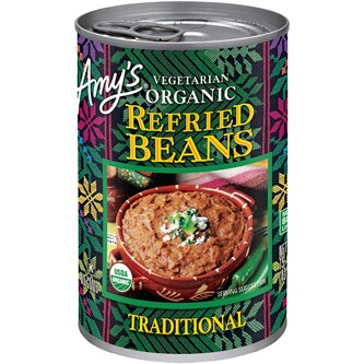 Amy's Organic Vegetarian Refried Beans, Traditional 