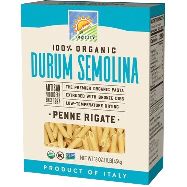 Bionaturae Organic Penne Rigate