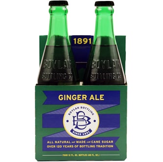 Boylan's Ginger Ale, Glass Bottles