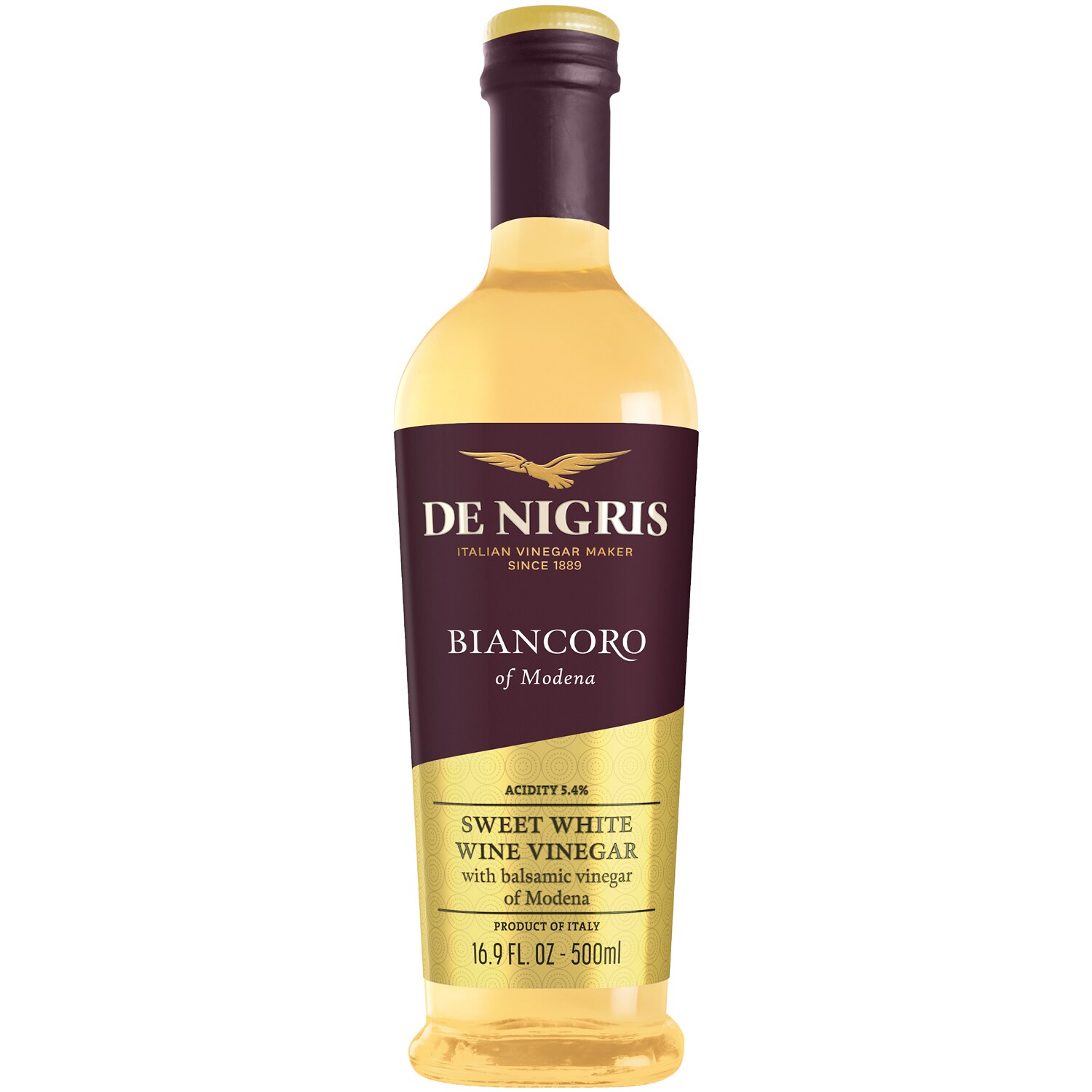 De Nigris Biancoro Sweet White Wine Vinegar