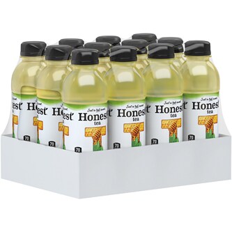 Honest Tea Organic Honey Green Tea, Plastic Bottles