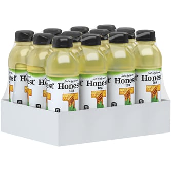 Honest Tea Organic Honey Green Tea, Plastic Bottles