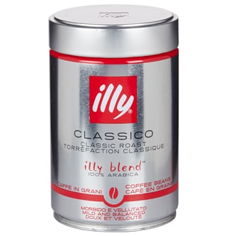 illy Whole Bean Classico Coffee, Medium Roast