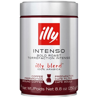 illy Ground Drip Intenso Coffee, Dark Roast