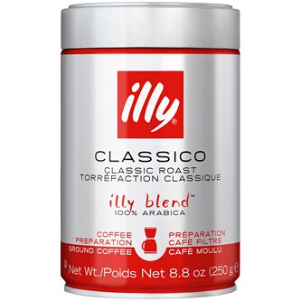illy Ground Drip Classico Coffee, Medium Roast