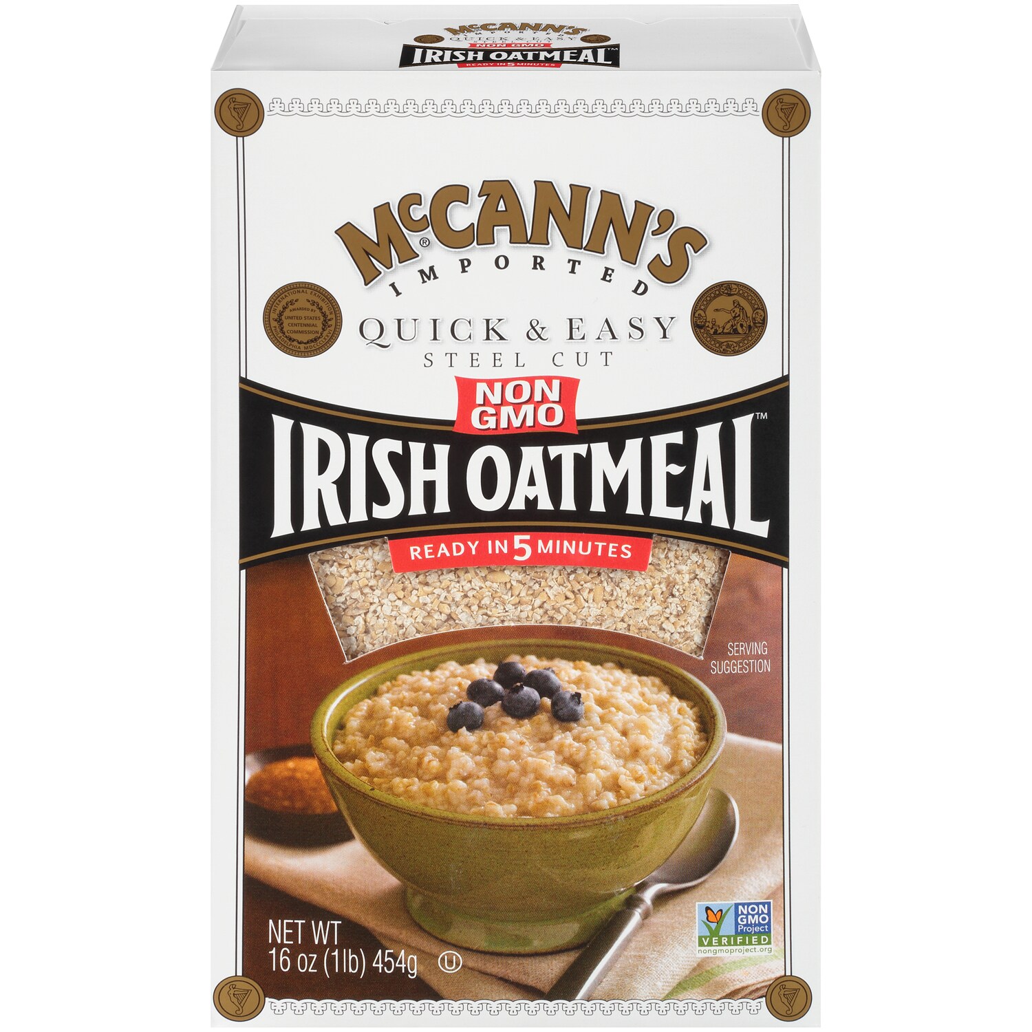 McCann's Quick and Easy Steel-Cut 5-Minute Irish Oatmeal