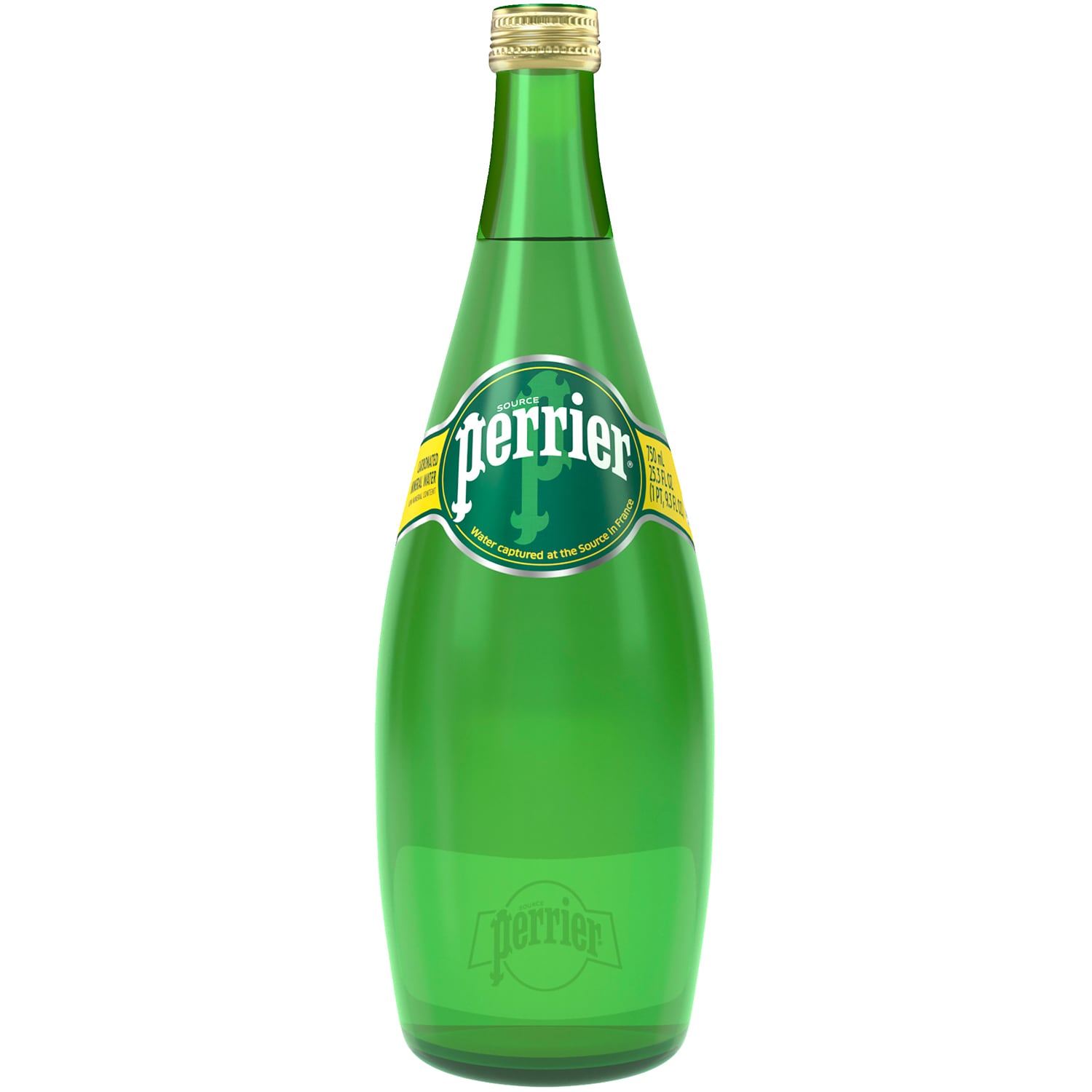 Perrier Sparkling Natural Mineral Water, Glass Bottle