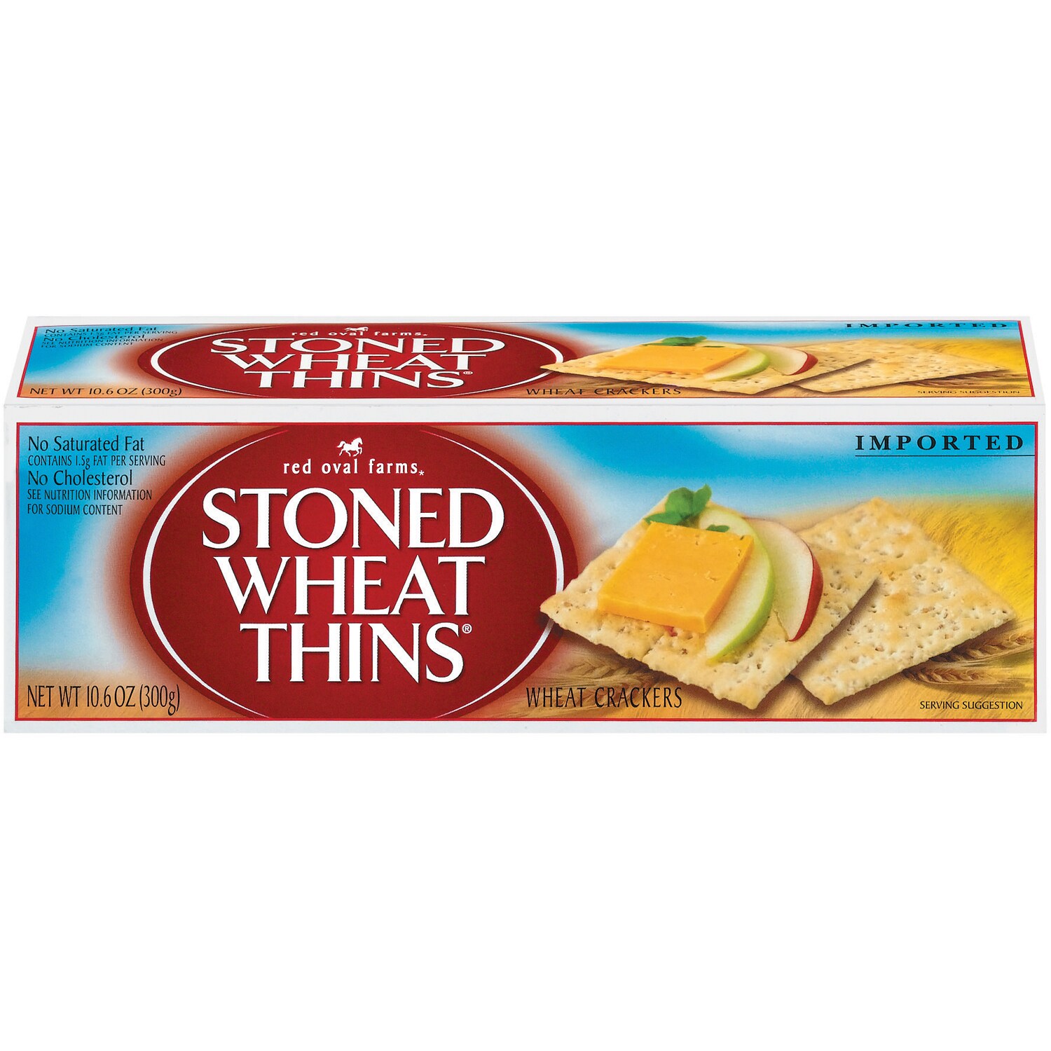 Red Oval Farms Stoned Wheat Thins