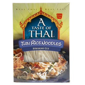 A Taste Of Thai Straight Cut Thin Rice Noodles