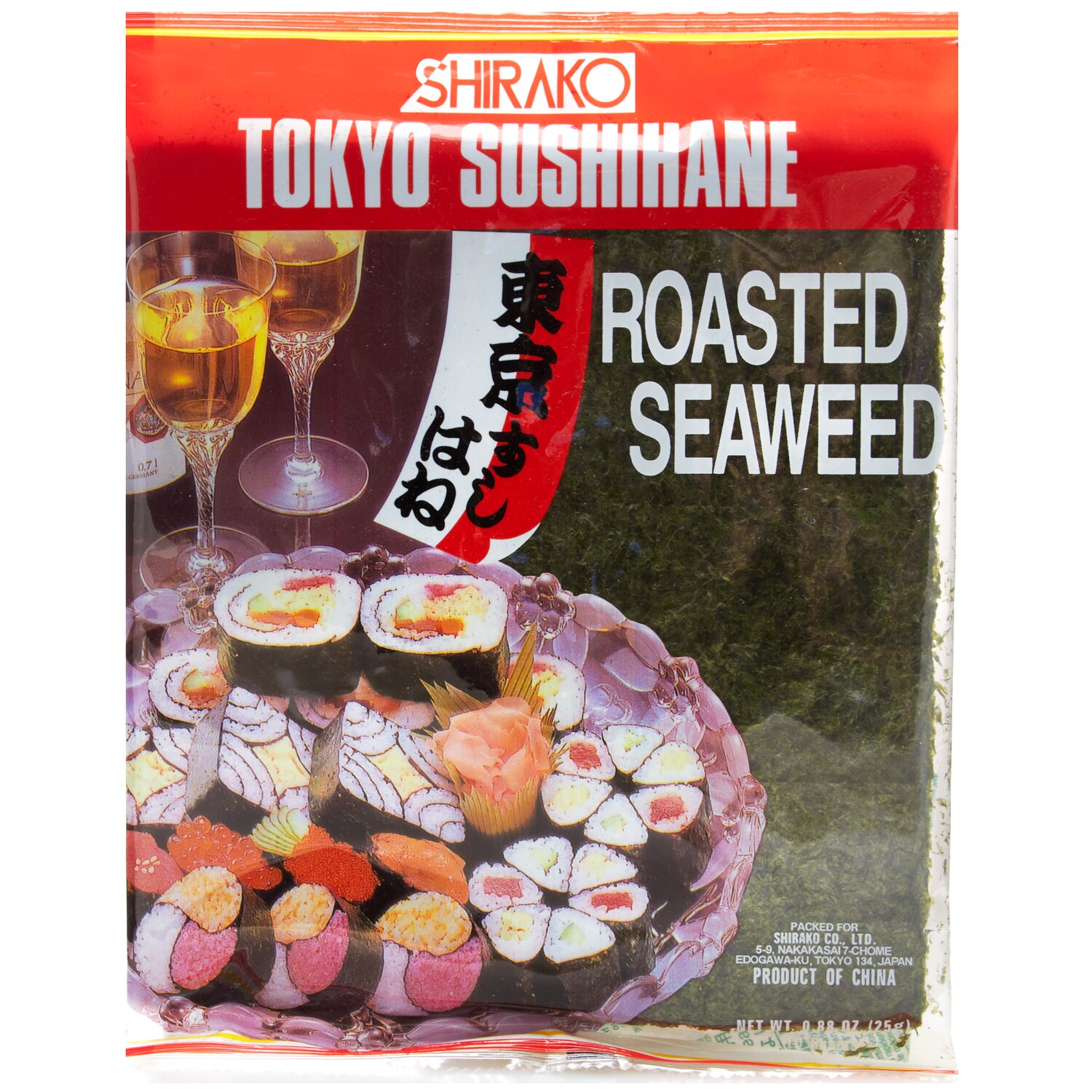 Shirako Tokyo Sushihane Roasted Nori Seaweed