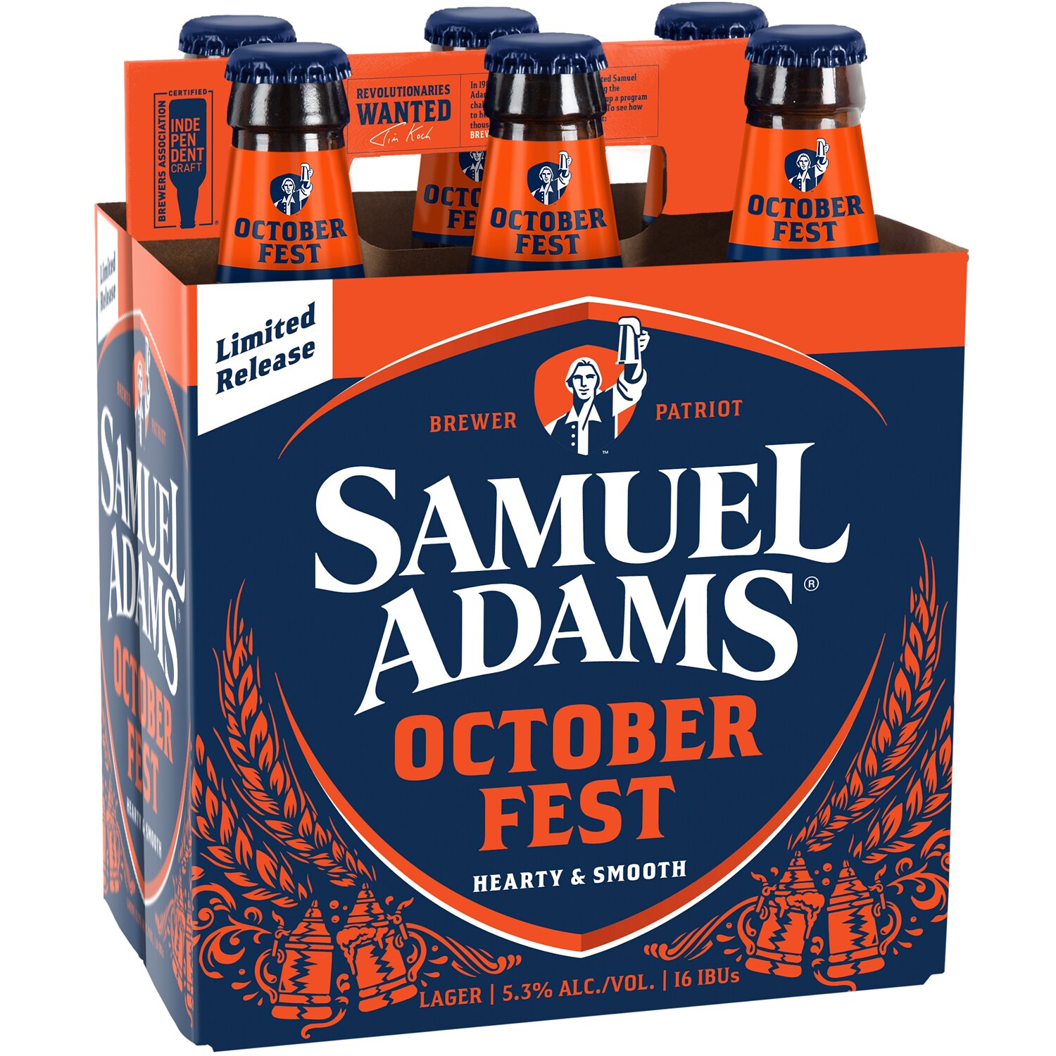Samuel Adams Octoberfest, Glass Bottles