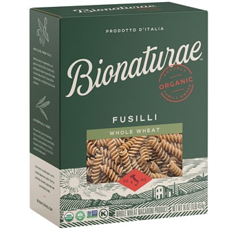 Bionaturae Organic Whole Wheat Fusilli