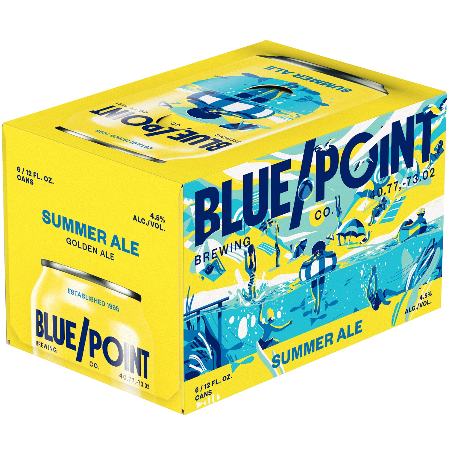Blue Point Summer Ale, Cans