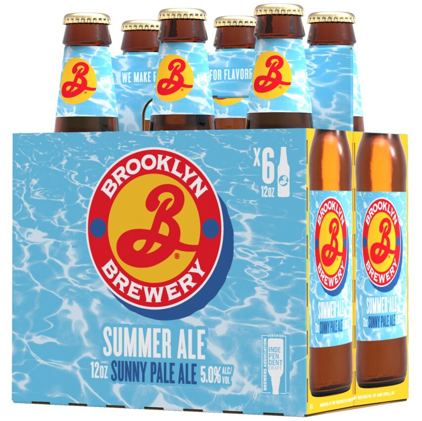 Brooklyn Brewery Summer Ale, Glass Bottles