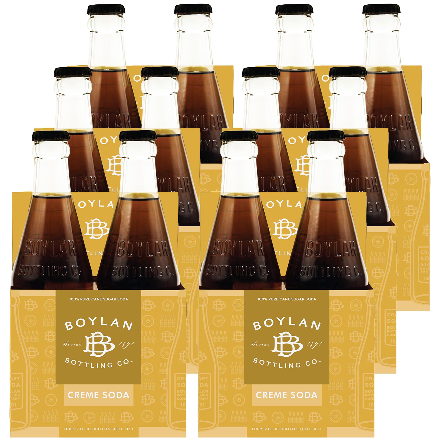 Boylan's Creme Soda, Glass Bottles