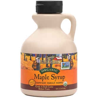 Coombs Family Farms Organic Grade A Dark Amber Maple Syrup