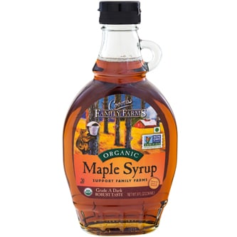 Coombs Family Farms Organic Grade A Dark Amber Maple Syrup