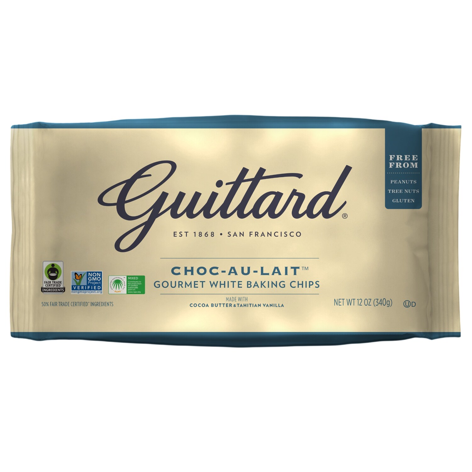 Guittard Choc-Au-Lait White Baking Chips