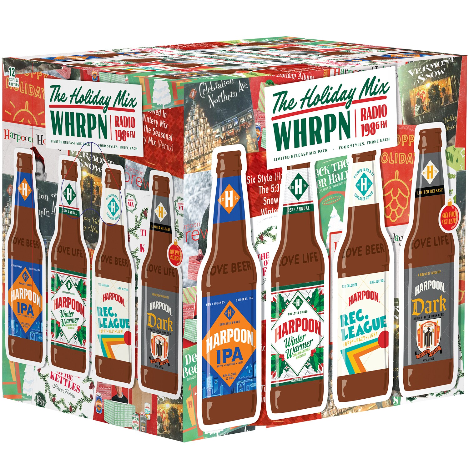 Harpoon Holiday Mix Pack, Glass Bottles