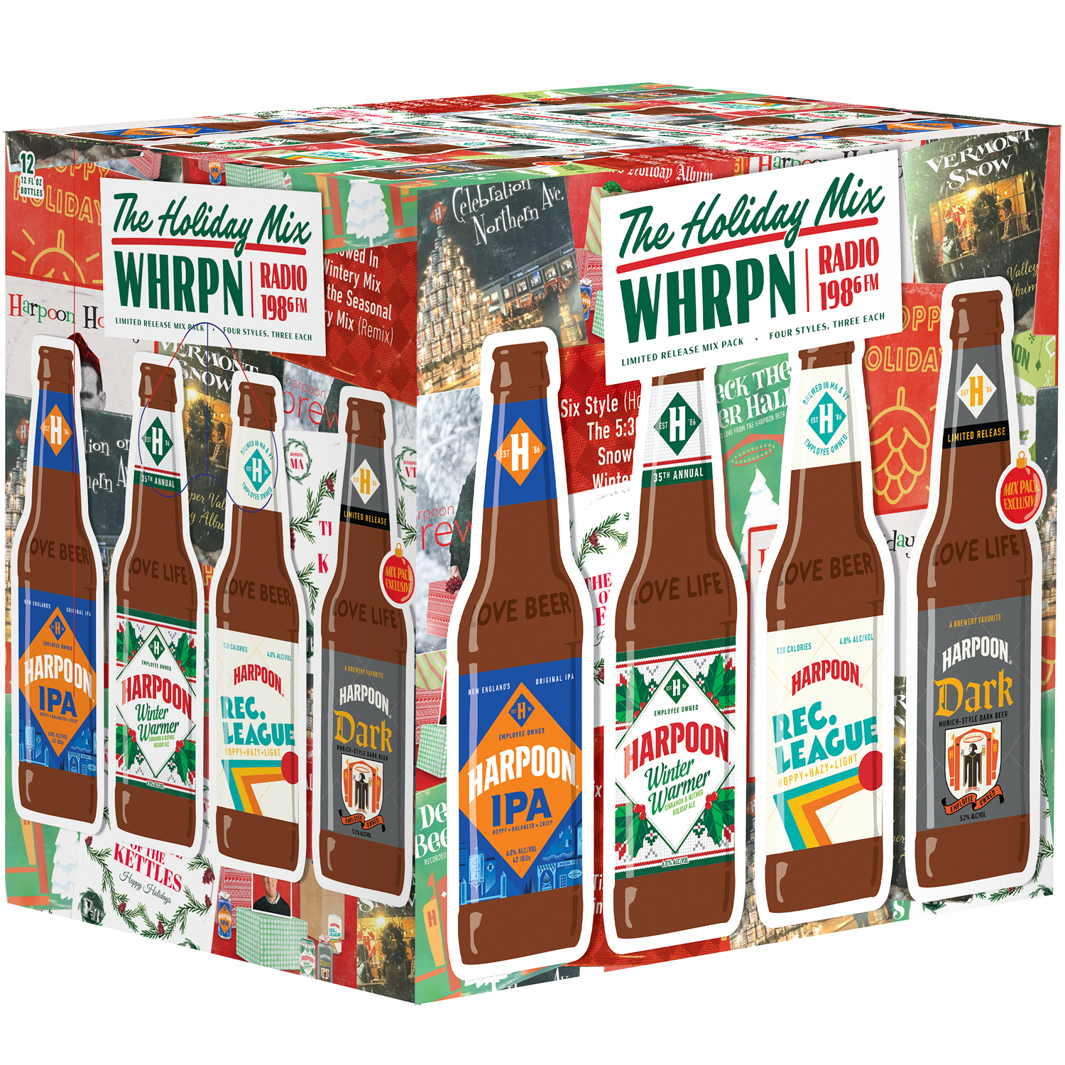 Harpoon Holiday Mix Pack, Glass Bottles