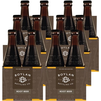 Boylan's Root Beer, Glass Bottles, Case