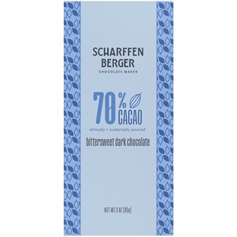 Scharffen Berger 70% Bittersweet Dark Chocolate Bar