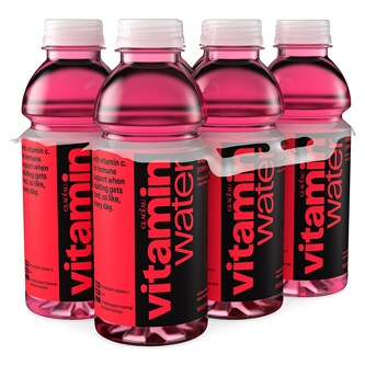 vitaminwater nutrient enhanced water beverage, power-c (dragonfruit), Plastic Bottles