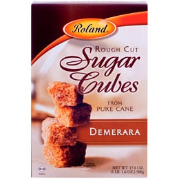 Roland Rough Cut Demerara Sugar Cubes