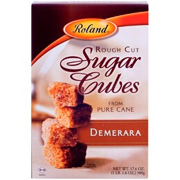 Roland Rough Cut Demerara Sugar Cubes