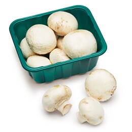 Organic White Mushrooms, Packaged