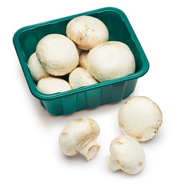 Organic White Mushrooms, Packaged